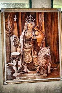 a picture of the legendary king siliwangi