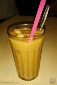 iced coffee with milk (kopi susu es)